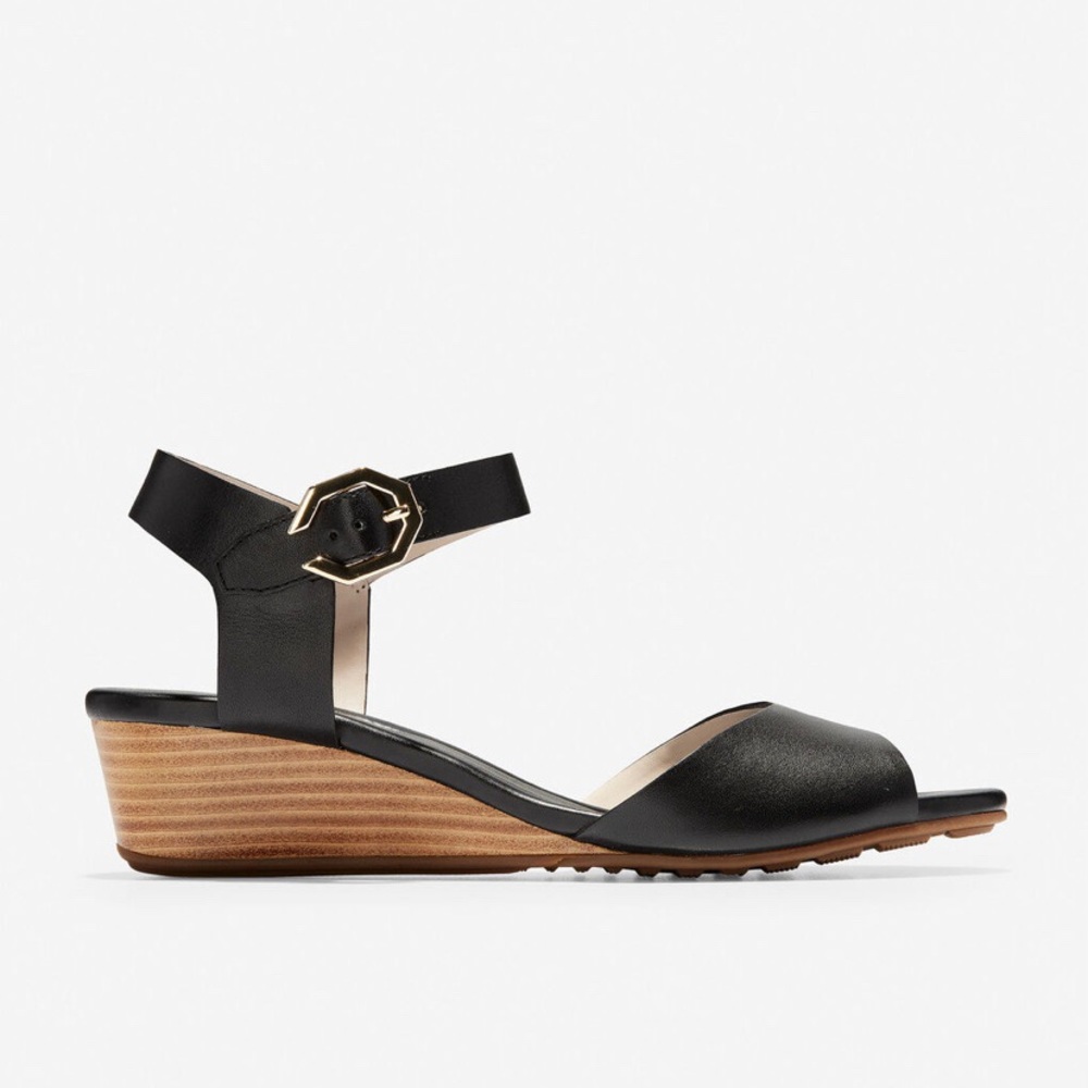New - Cole Haan - Evette Grand Wedge Sandal